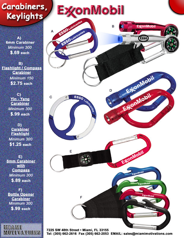Carabiners and Keylights